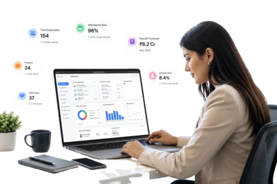 Team collaborating in a modern office using Nexora